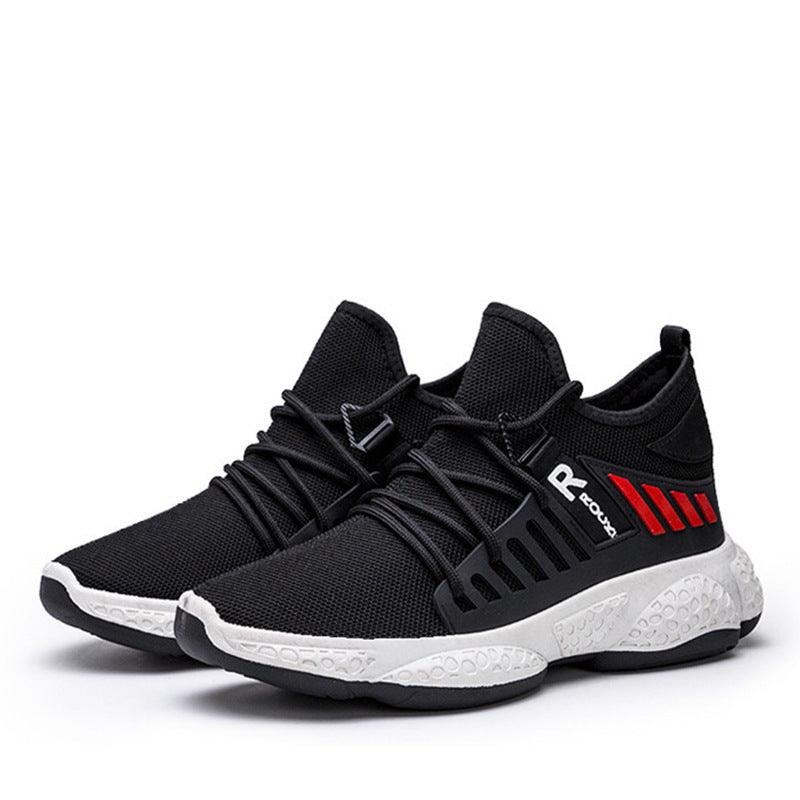 Men sneakers breathable mesh sport shoes