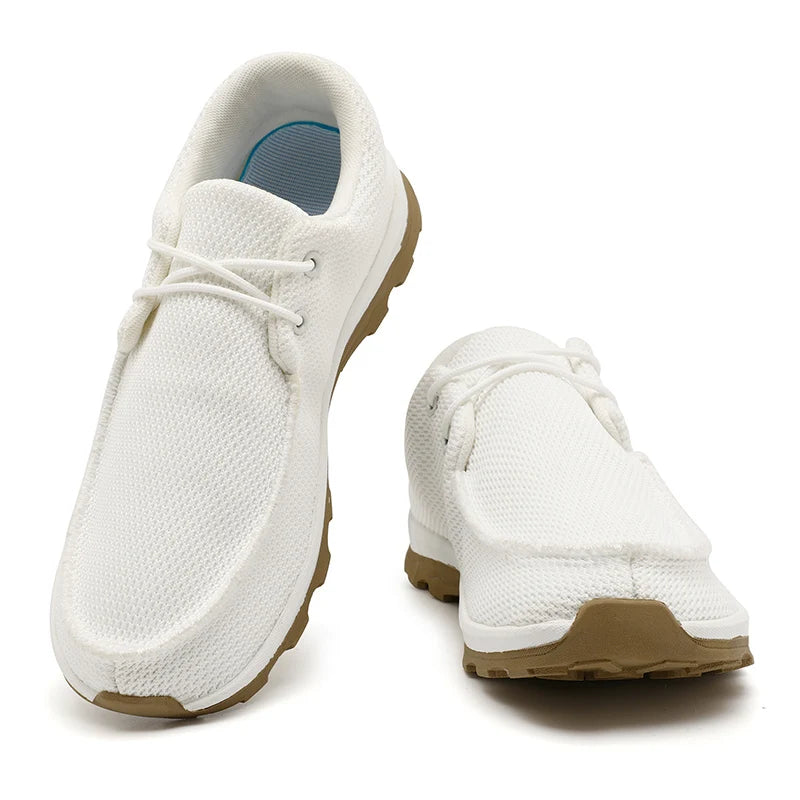 Men Casual Shoes Slip on Canvas Loafers Comfortable Walking Flats for Male Non Slip Soft Sole Sneakers Vulcanized Shoe Size 39