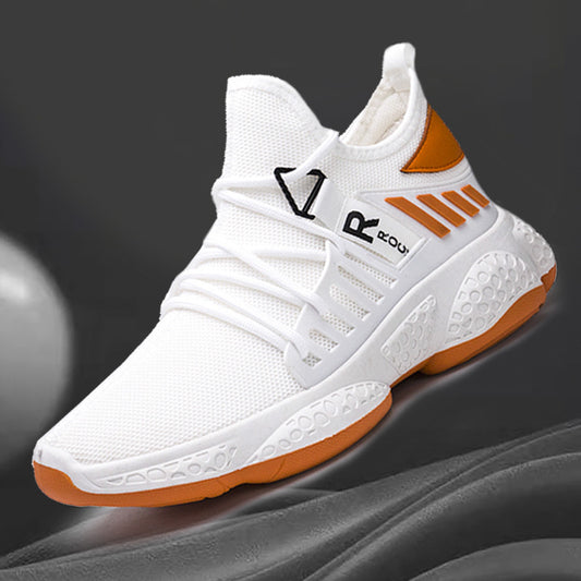 Men sneakers breathable mesh sport shoes