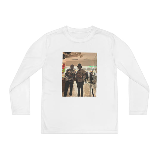 Youth Long Sleeve Tee - Stylish Photo Print Shirt for Active Kids