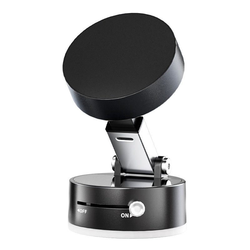 foldable Magnetic Vacuum Car Phone Holder Foldable Suction Cup With Suction Cup Hands-Free Navigation For Smart