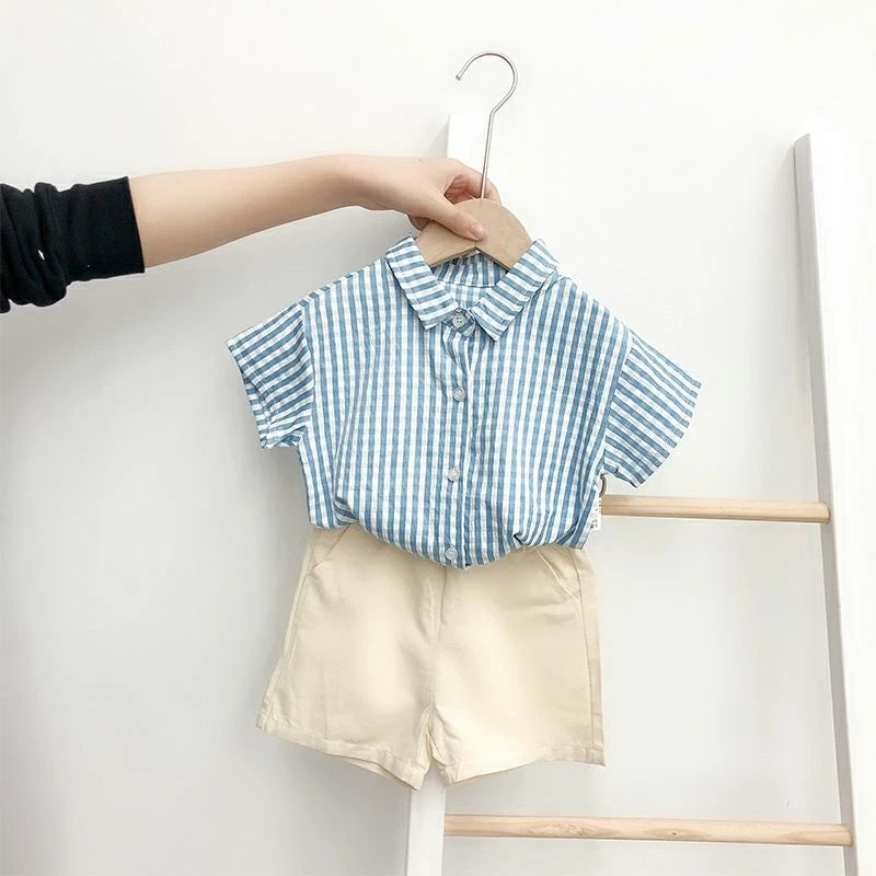 Brother And Sister Suit Kids Lattice Set Boys Gentleman Suit+Girls Princess Dress Toddler Party Clothing Family Outing Clothes
