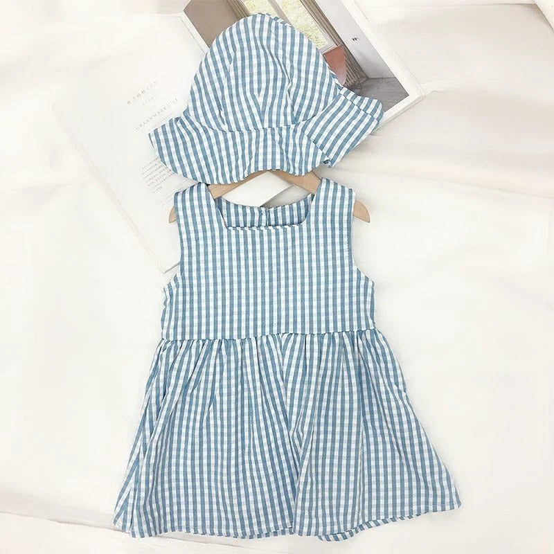 Brother And Sister Suit Kids Lattice Set Boys Gentleman Suit+Girls Princess Dress Toddler Party Clothing Family Outing Clothes
