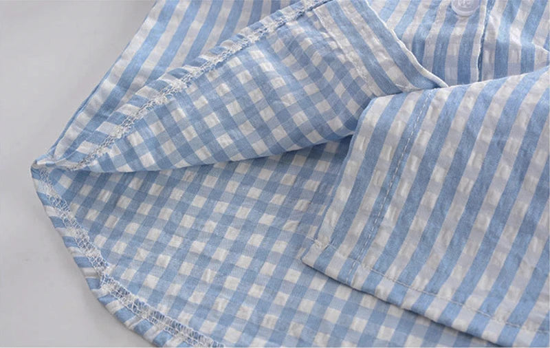 Brother And Sister Suit Kids Lattice Set Boys Gentleman Suit+Girls Princess Dress Toddler Party Clothing Family Outing Clothes