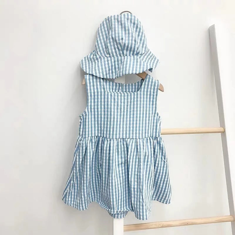 Brother And Sister Suit Kids Lattice Set Boys Gentleman Suit+Girls Princess Dress Toddler Party Clothing Family Outing Clothes