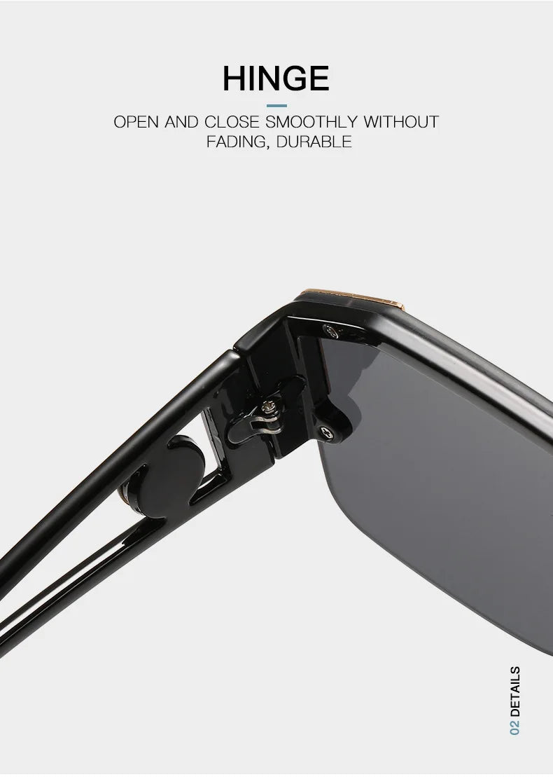 Men And Women Oversized Square Fashion Sunglasses Sports Driving Glasses Gradient Colored Sunglasses Uv400 2023