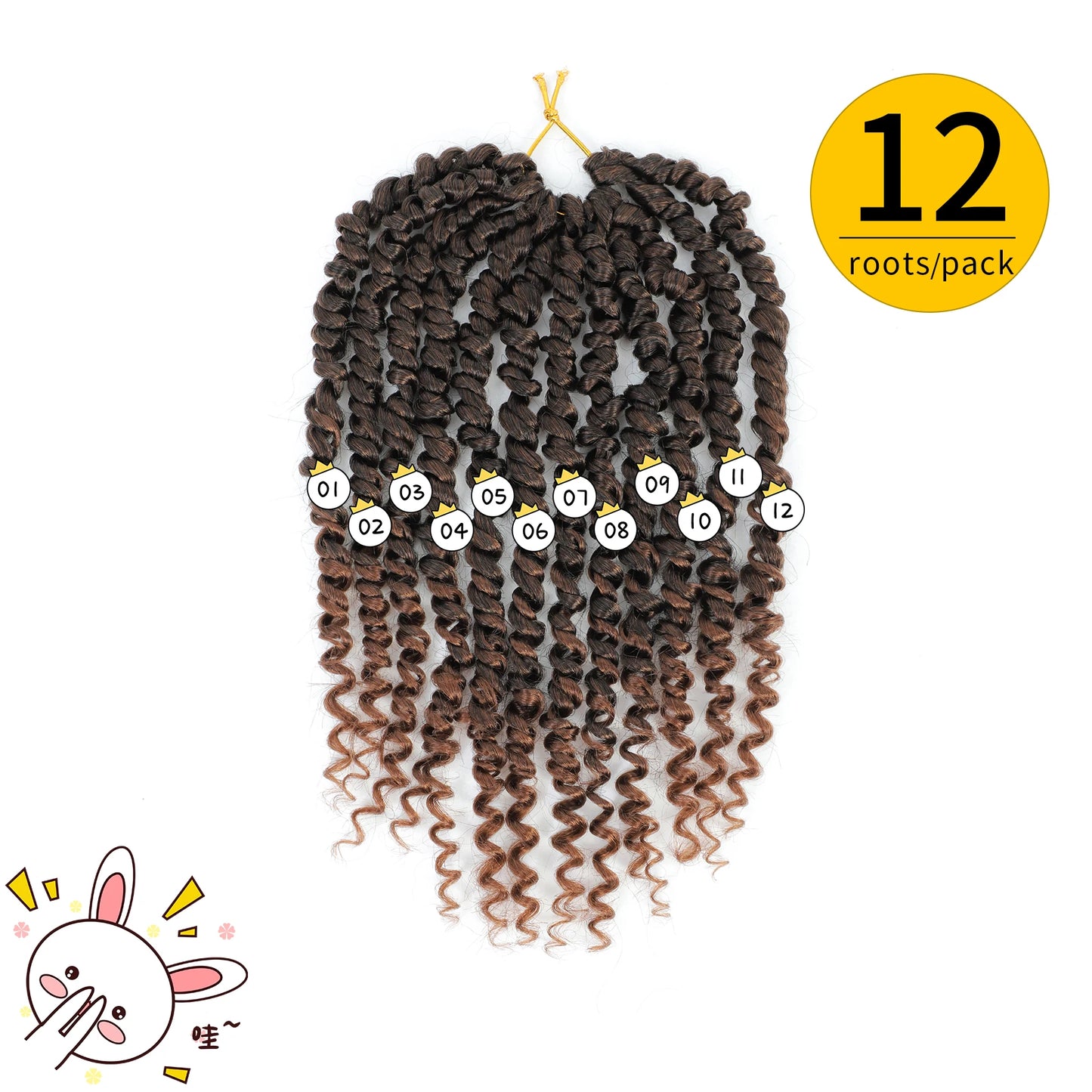 Forevery Passion Twist Crochet Hair Synthetic Crochet Hair For Black Women Pre Looped Pre Twisted Passion Twist Hair  Extensions