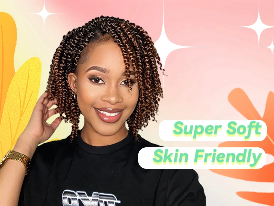 Forevery Passion Twist Crochet Hair Synthetic Crochet Hair For Black Women Pre Looped Pre Twisted Passion Twist Hair  Extensions