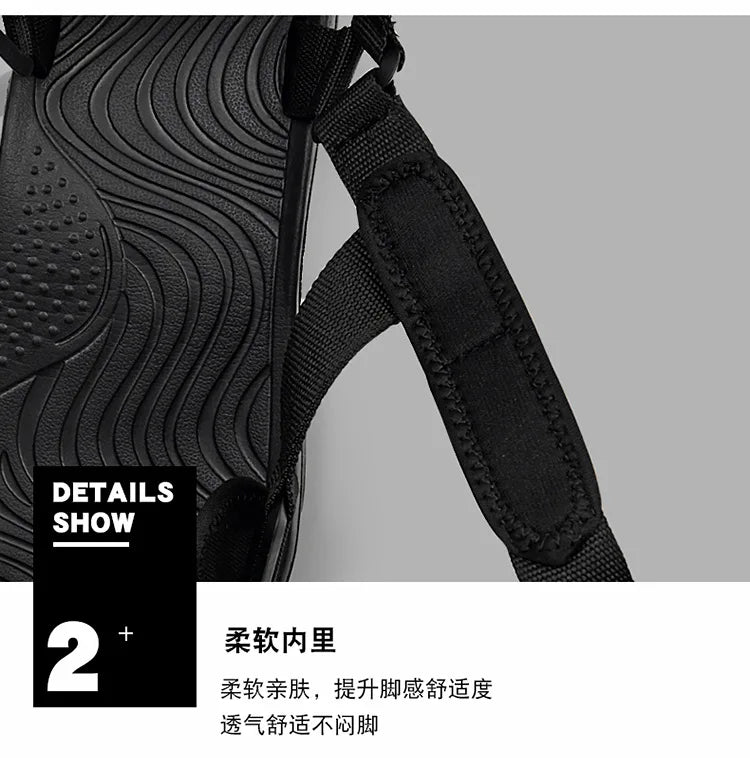 Casual Summer Shoes Men Sandals Simple  Comfortable Sneakers Outdoor Beach Vacation Sandals 2022 New Male Casual Sandals shoes