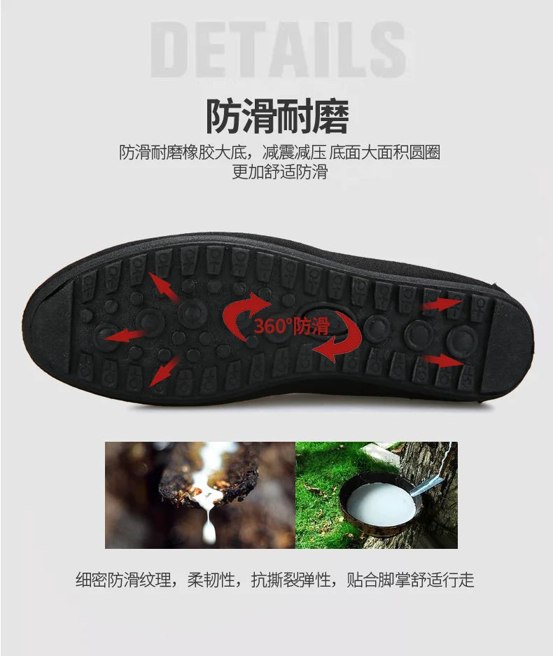 Men Casual Shoes Canvas Slip On Loafers for Male Luxury Dress Driving Shoes Formal Wedding Party Flats Plus Size